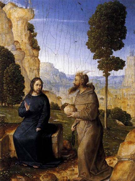 Juan de Flandes The Temptation of Christ